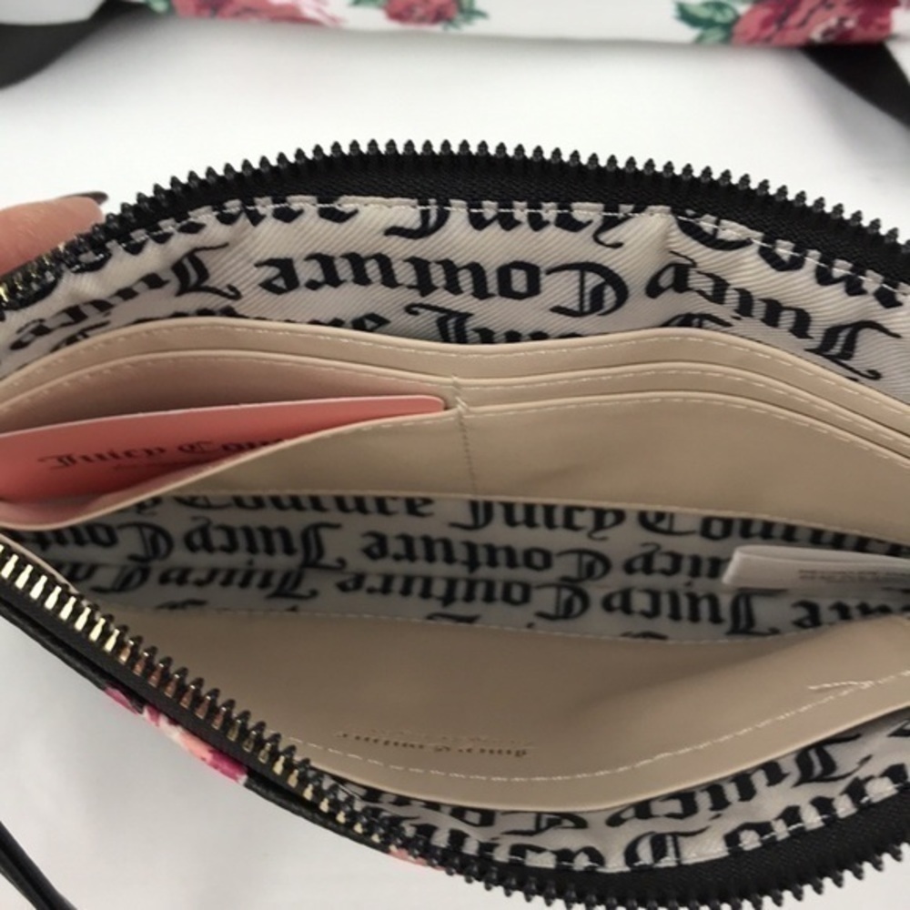 Juicy Couture - ‘Roses’ clutch. 9.5” x 5.5”. NWT. Last one! - Picture 3 of 4